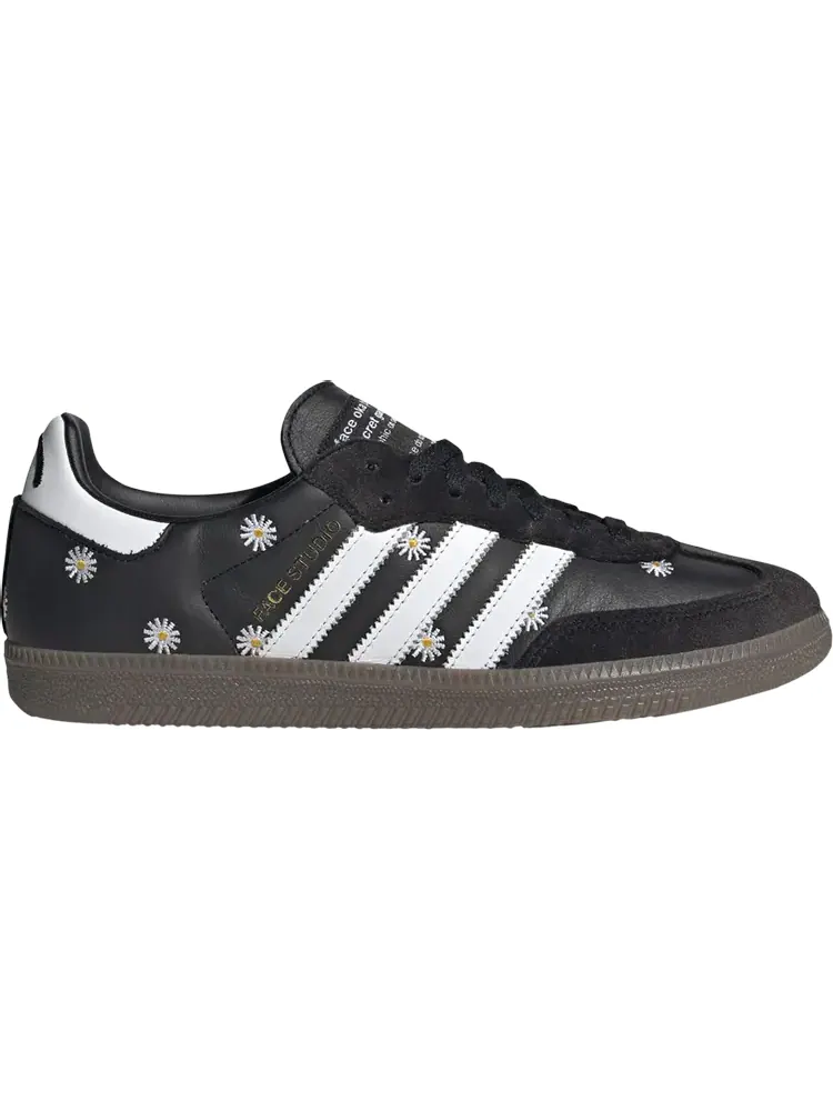 Кроссовки Adidas atmos x FACE x Samba OG 'Embroidered Daisies' — изображение 1 из 1, черный