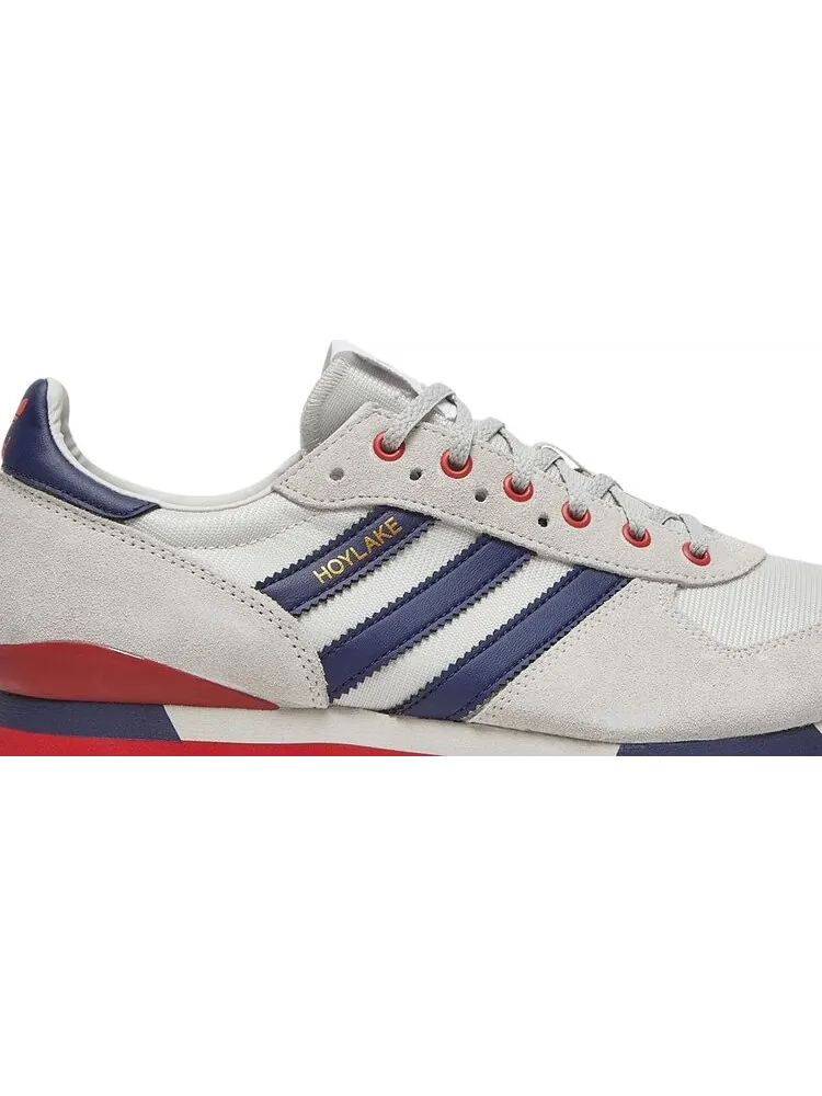 Кроссовки Adidas Hoylake SPZL 'Grey Power Red' — изображение 2 из 8, серый