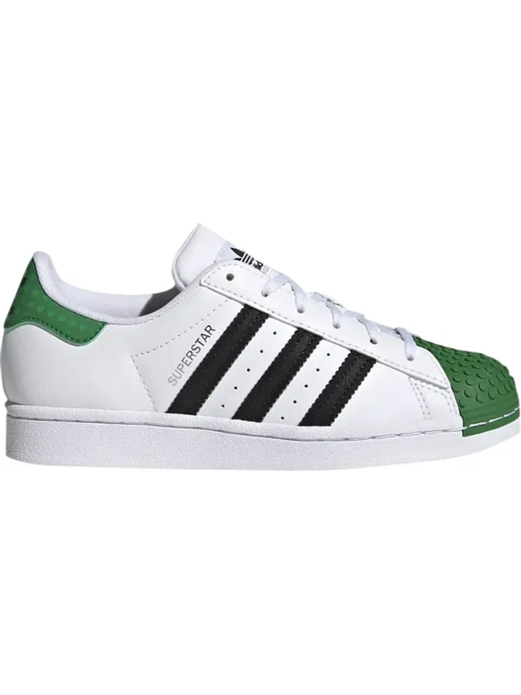 Кроссовки Adidas Lego x Superstar J — изображение 1 из 1, белый