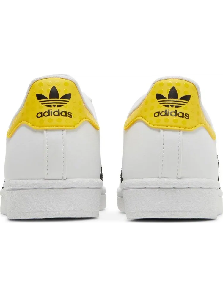 Кроссовки Adidas LEGO x Superstar J — изображение 6 из 8, белый