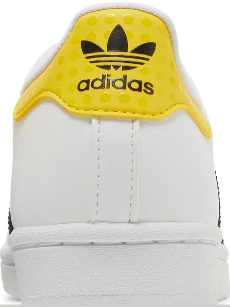 Кроссовки Adidas LEGO x Superstar J — изображение 7 из 8, белый