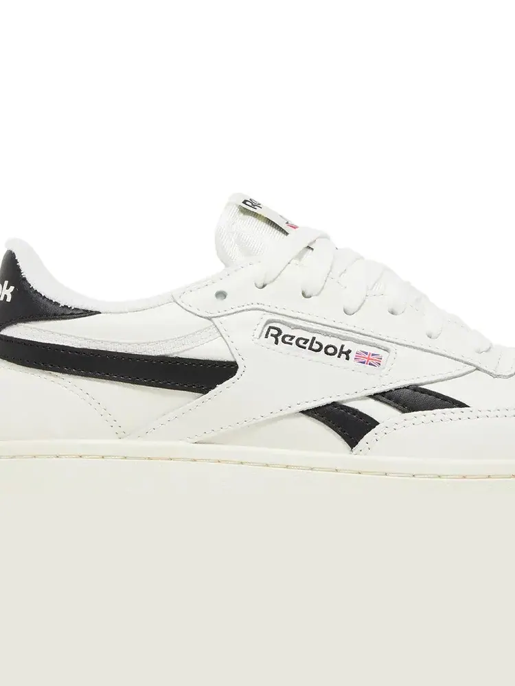 Кроссовки wmns club c double 'chalk black' Reebok — изображение 2 из 8, белый