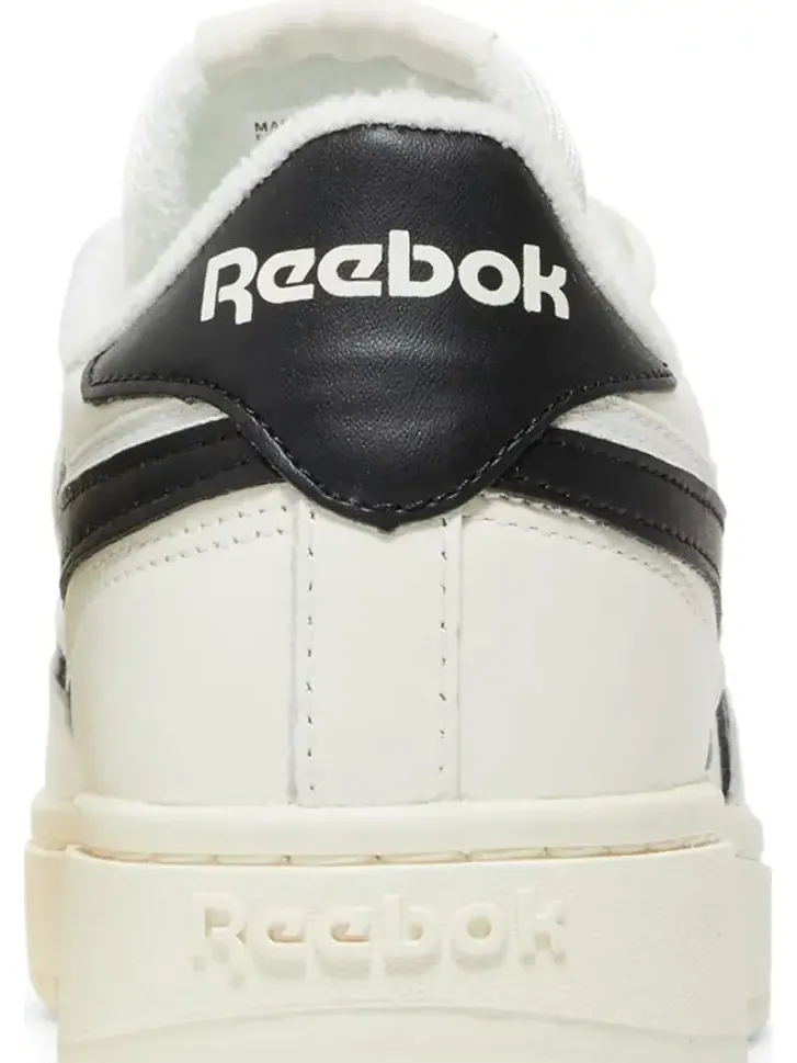 Кроссовки wmns club c double 'chalk black' Reebok — изображение 7 из 8, белый