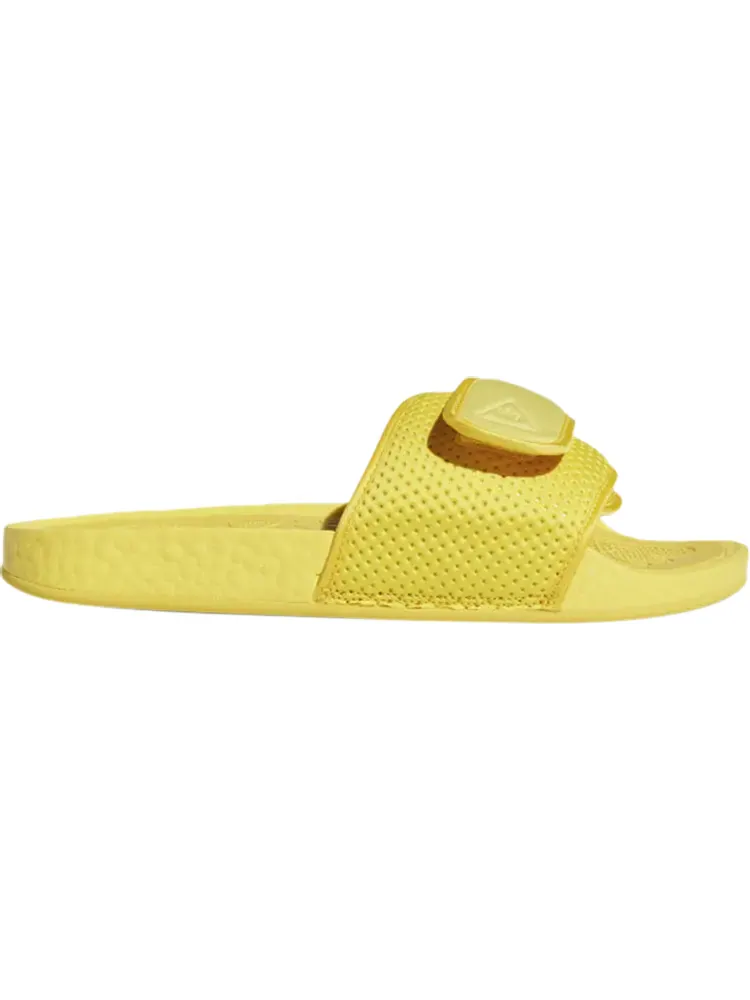 Сандалии Adidas Pharrell x Chancletas Hu Slides 'Bold Gold' — изображение 1 из 1, желтый