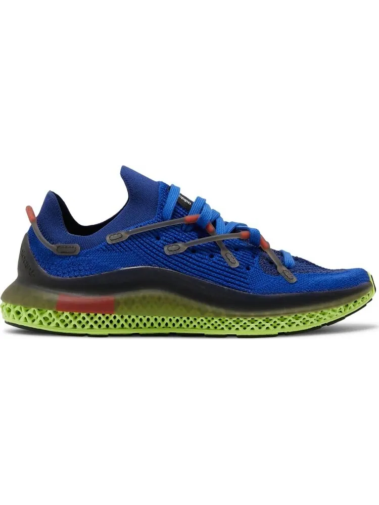 Кроссовки Adidas 4D Fusio 'Bold Blue Light Flash Yellow' — изображение 1 из 8, синий