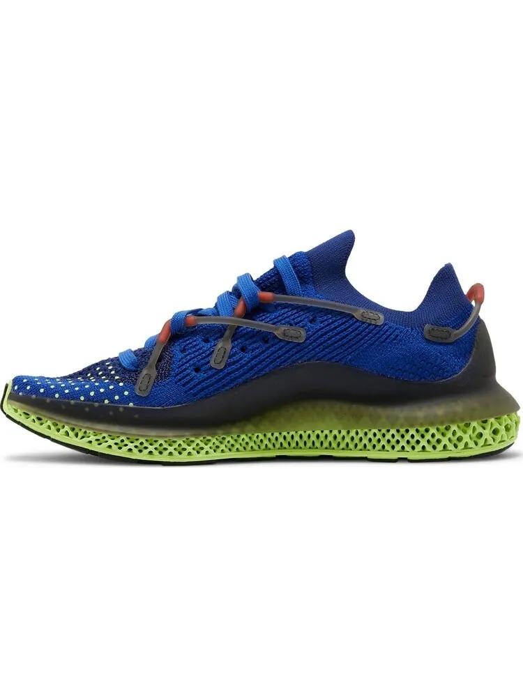 Кроссовки Adidas 4D Fusio 'Bold Blue Light Flash Yellow' — изображение 3 из 8, синий