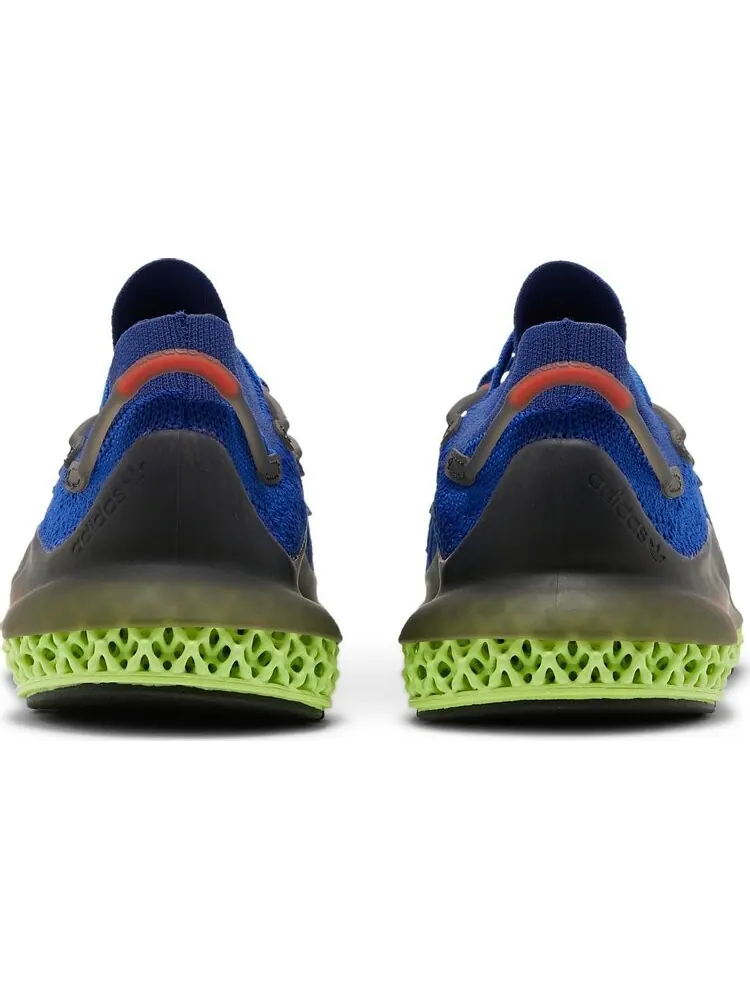 Кроссовки Adidas 4D Fusio 'Bold Blue Light Flash Yellow' — изображение 6 из 8, синий