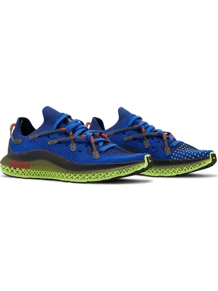 Кроссовки Adidas 4D Fusio 'Bold Blue Light Flash Yellow' — изображение 8 из 8, синий