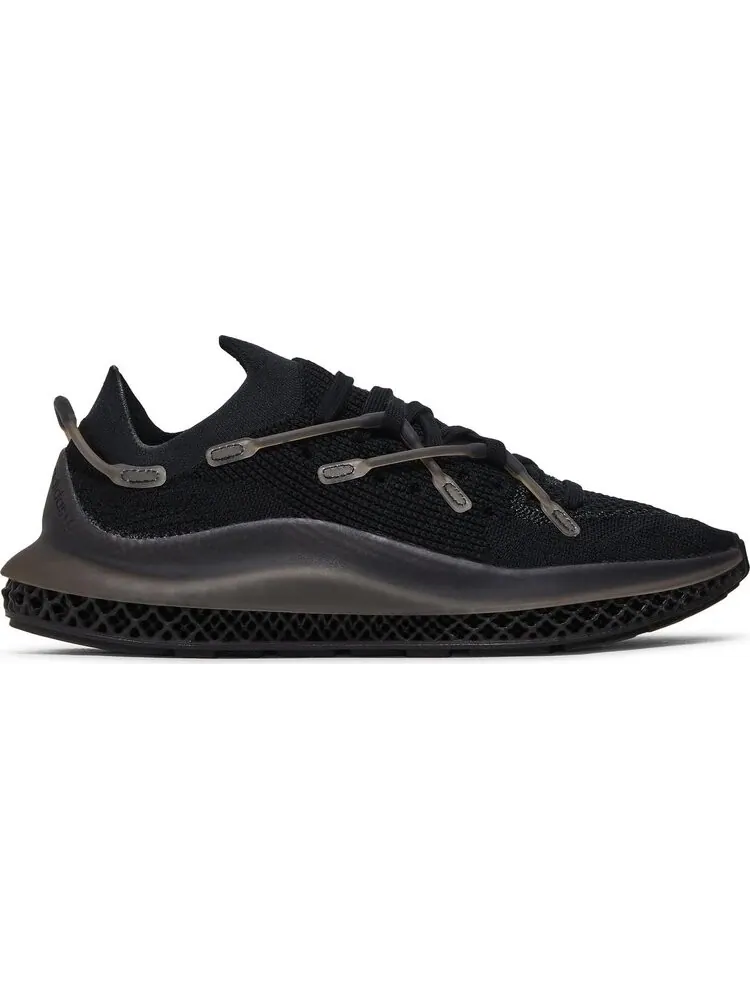 Кроссовки Adidas 4D Fusio 'Triple Black' — изображение 1 из 8, черный