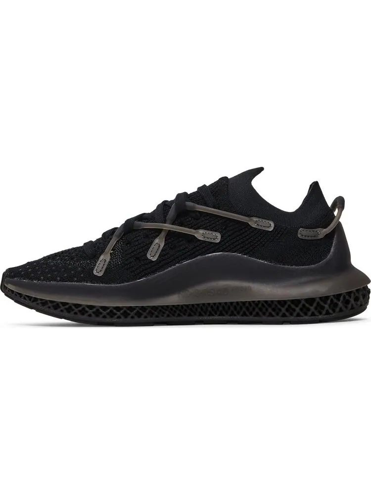 Кроссовки Adidas 4D Fusio 'Triple Black' — изображение 3 из 8, черный
