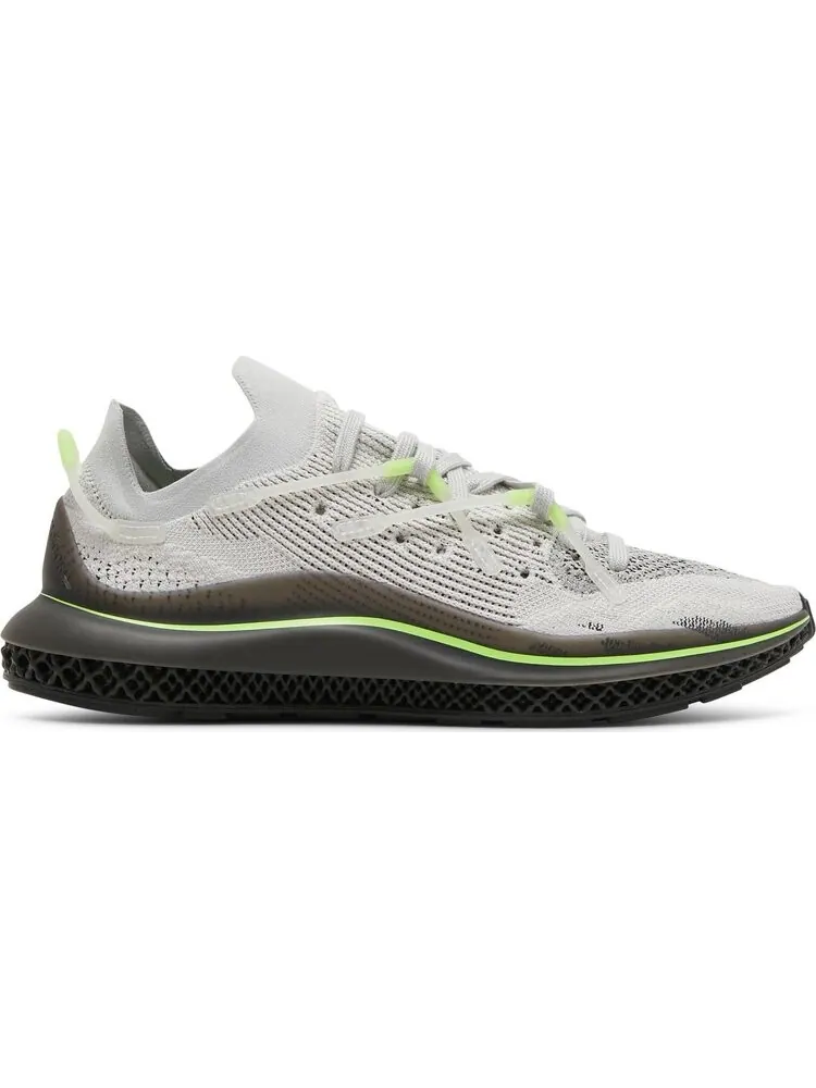 Кроссовки Adidas 4D Fusio 'Grey Signal Green' — изображение 1 из 8, серый