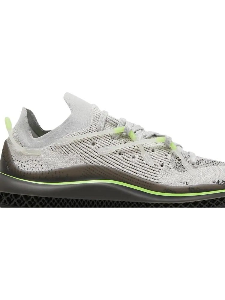 Кроссовки Adidas 4D Fusio 'Grey Signal Green' — изображение 2 из 8, серый