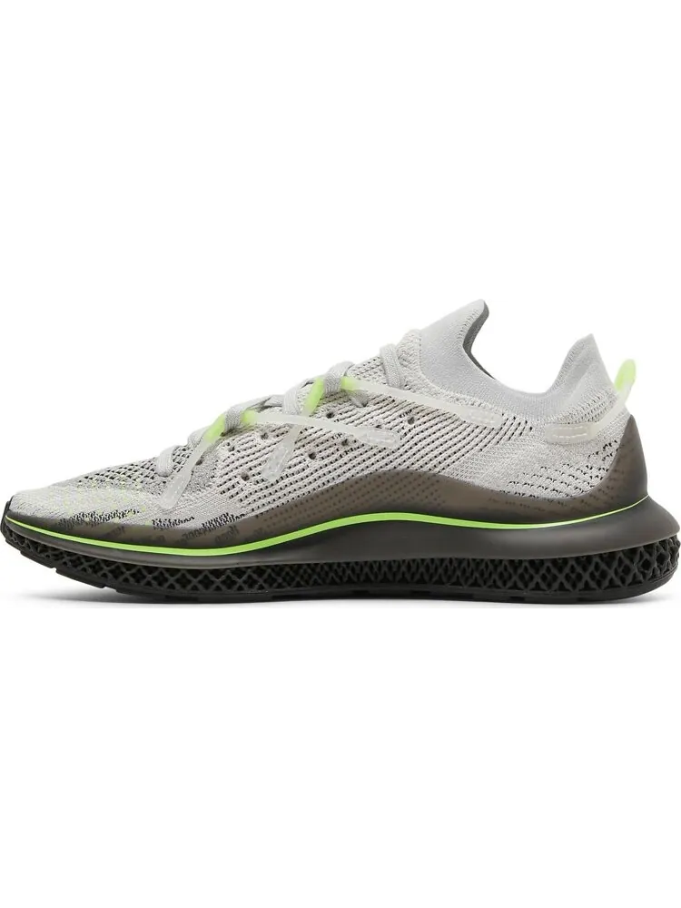 Кроссовки Adidas 4D Fusio 'Grey Signal Green' — изображение 3 из 8, серый