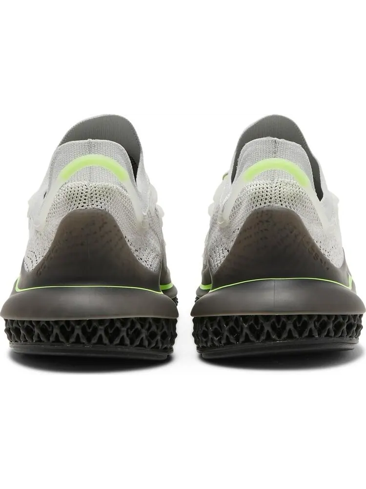 Кроссовки Adidas 4D Fusio 'Grey Signal Green' — изображение 6 из 8, серый