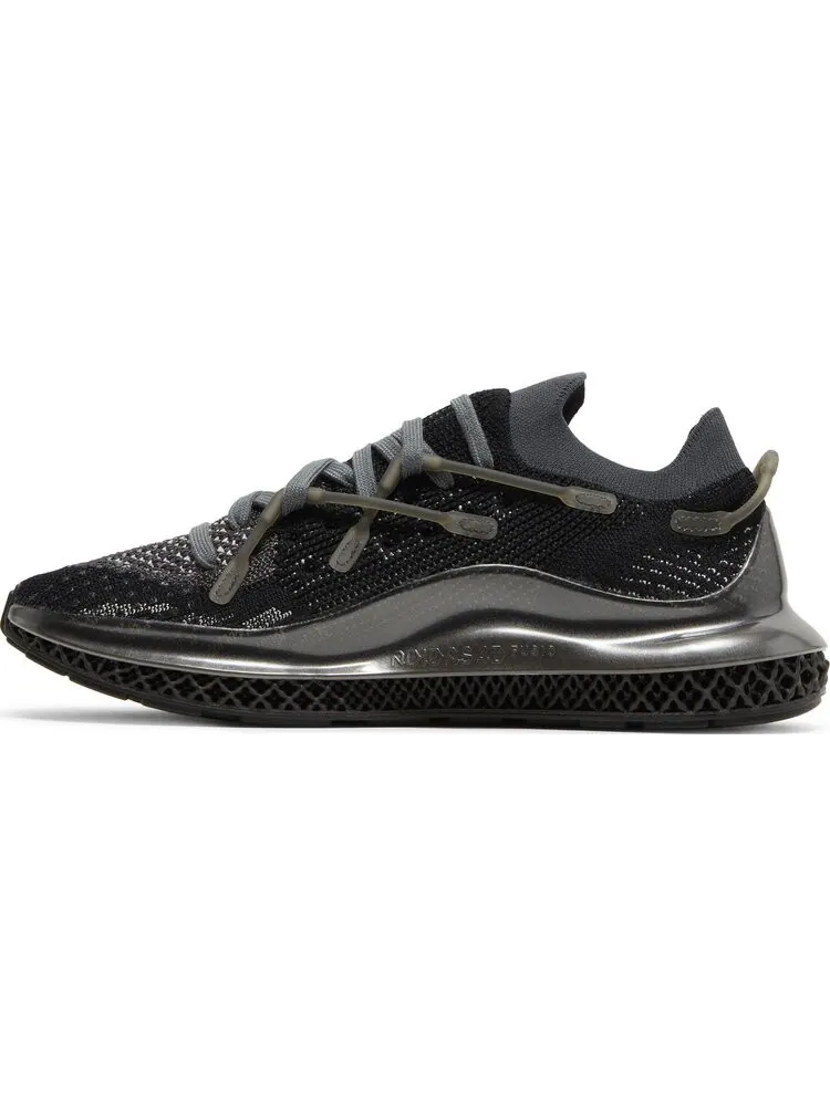 Кроссовки Adidas 4D Fusio 'Black Silver Metallic' — изображение 3 из 8, черный