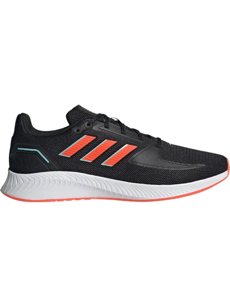 Кроссовки Adidas Run Falcon 2.0 'Black Solar Red' — изображение 1 из 1, серый