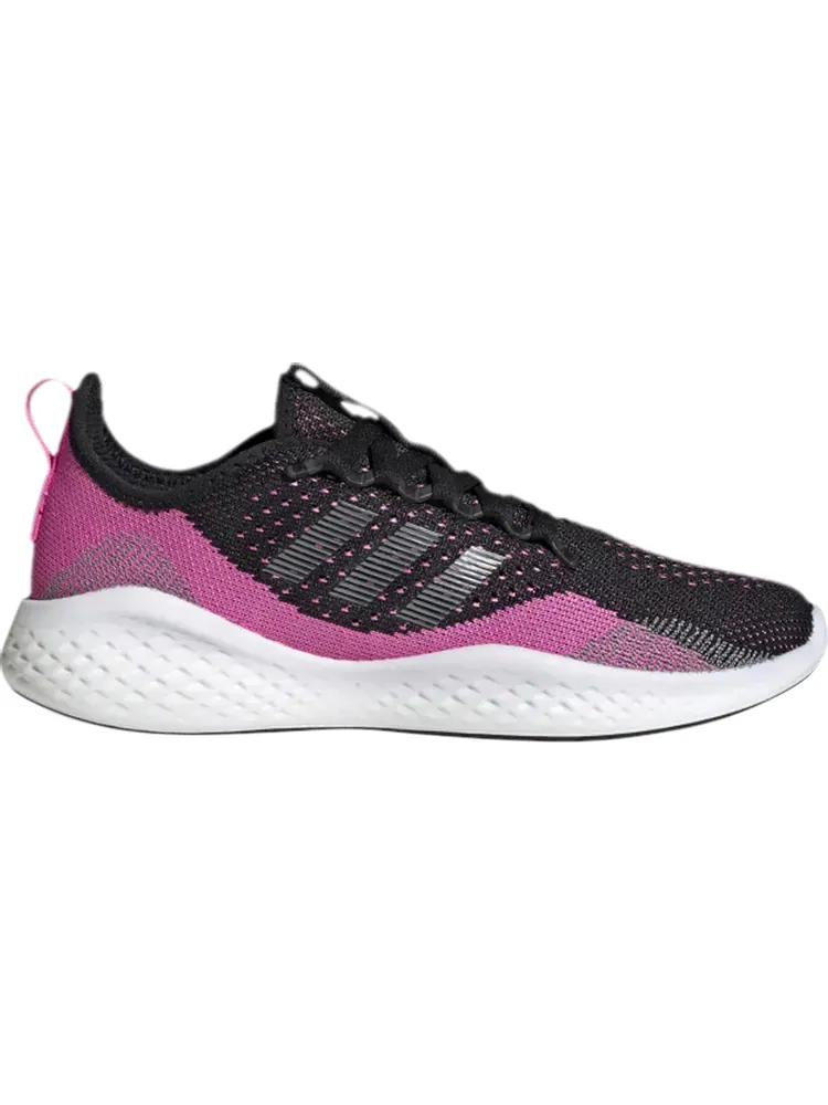 Кроссовки Adidas Wmns Fluidflow 2.0 'Screaming Pink Black' — изображение 1 из 1, розовый