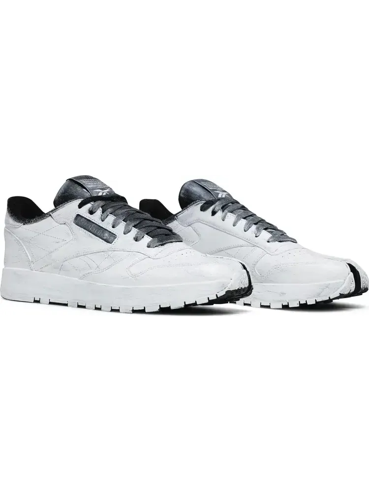 Кроссовки maison margiela x classic leather tabi 'whiteout' Reebok — изображение 8 из 8, белый
