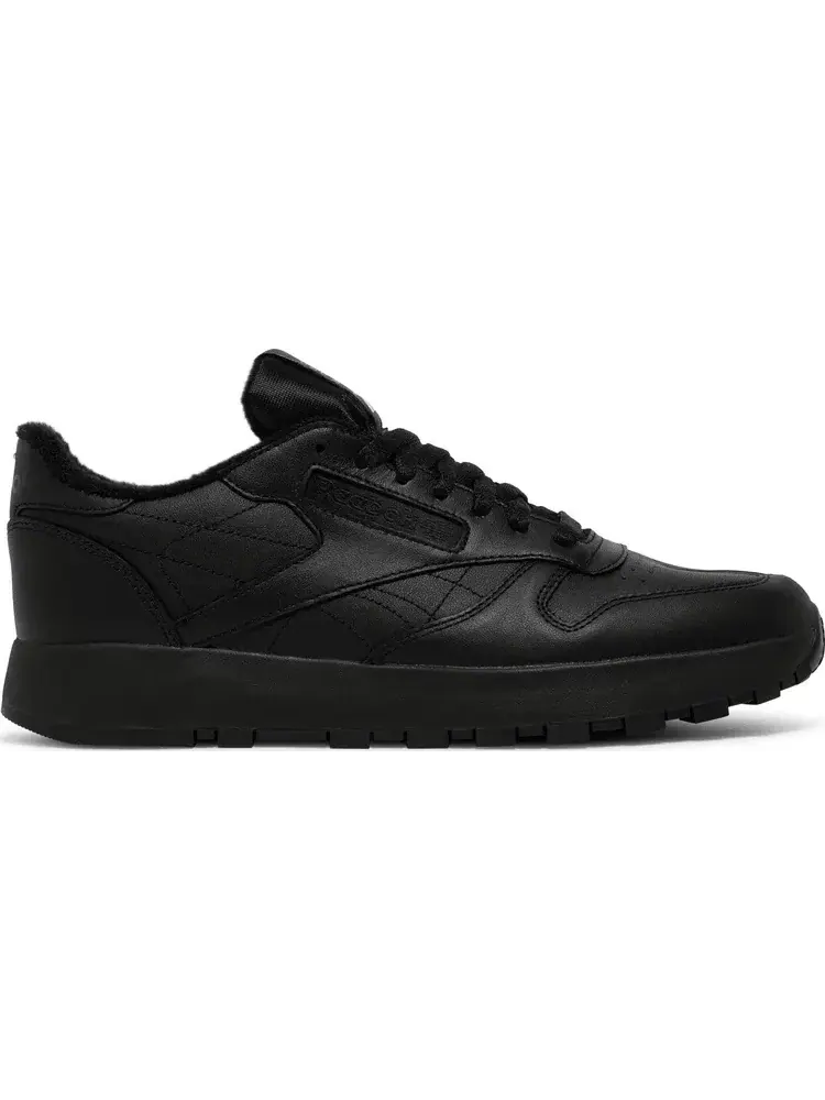Кроссовки maison margiela x classic leather tabi 'black' Reebok — изображение 1 из 10, черный