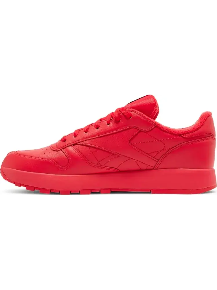 Кроссовки maison margiela x classic leather tabi 'vector red' Reebok — изображение 3 из 8, красный