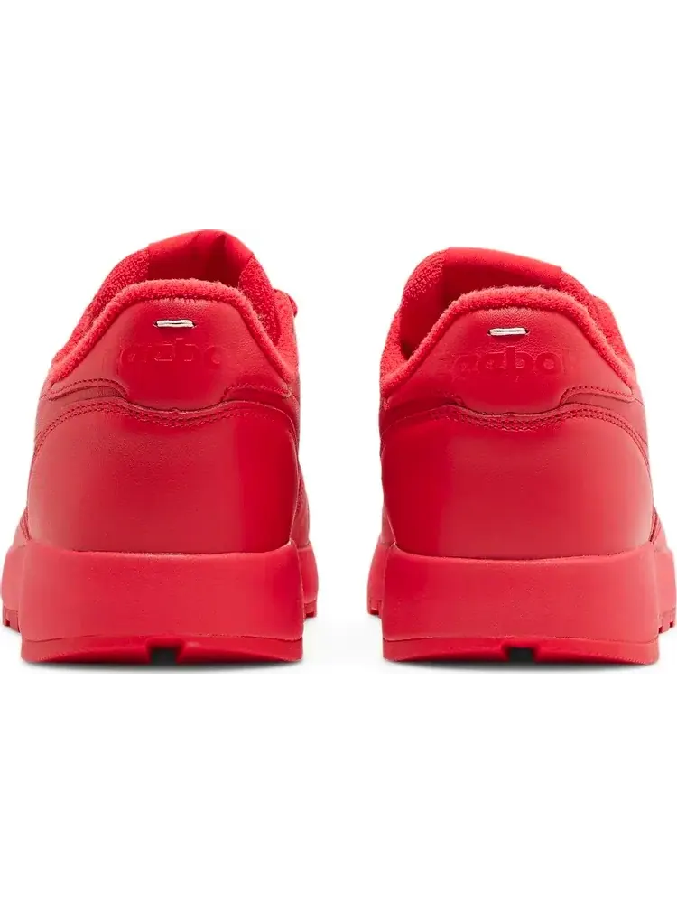 Кроссовки maison margiela x classic leather tabi 'vector red' Reebok — изображение 6 из 8, красный