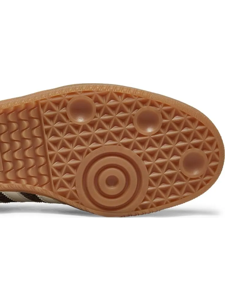 Кроссовки Adidas Samba Fox 'Dark Brown' — изображение 5 из 8, коричневый