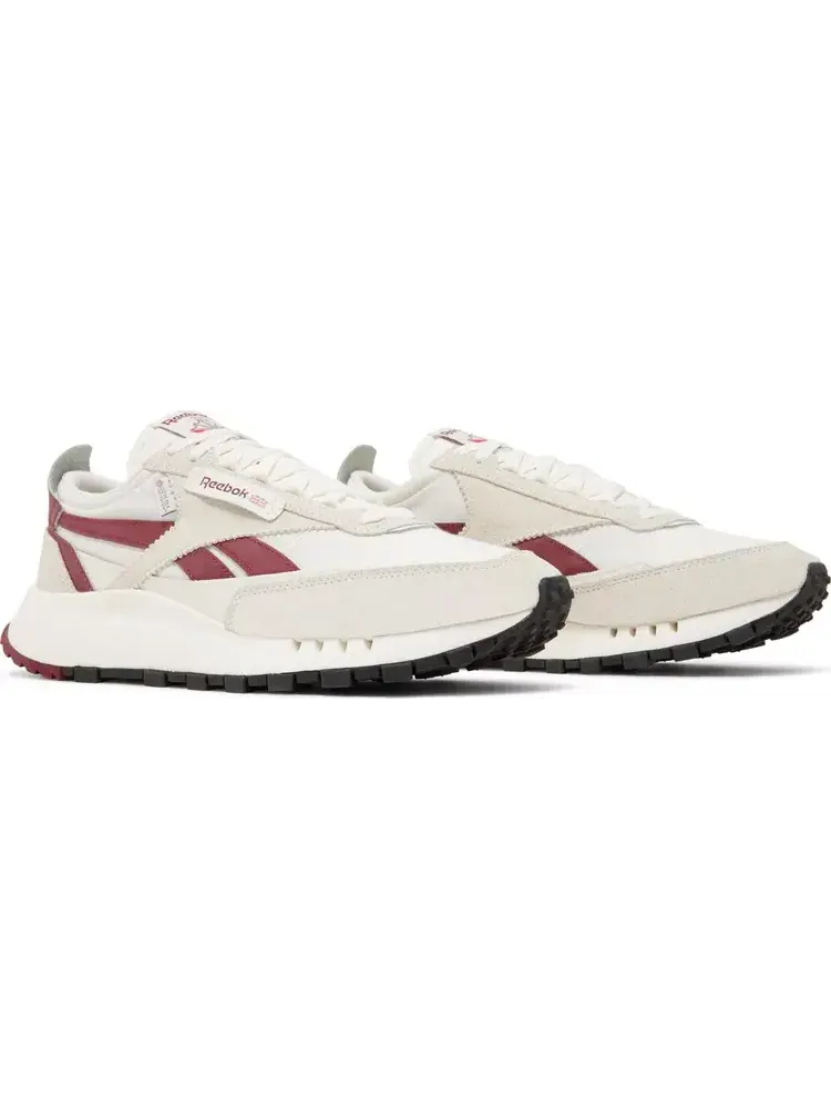 Кроссовки classic leather legacy gtx 'chalk collegiate burgundy' Reebok — изображение 8 из 8, красный