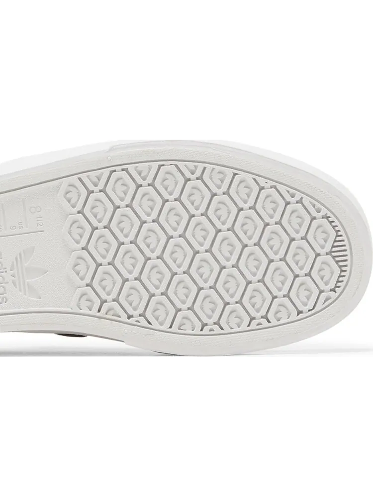 Кроссовки Adidas Court Rallye Slip 'Allover Logo - Black White' — изображение 5 из 7, черный