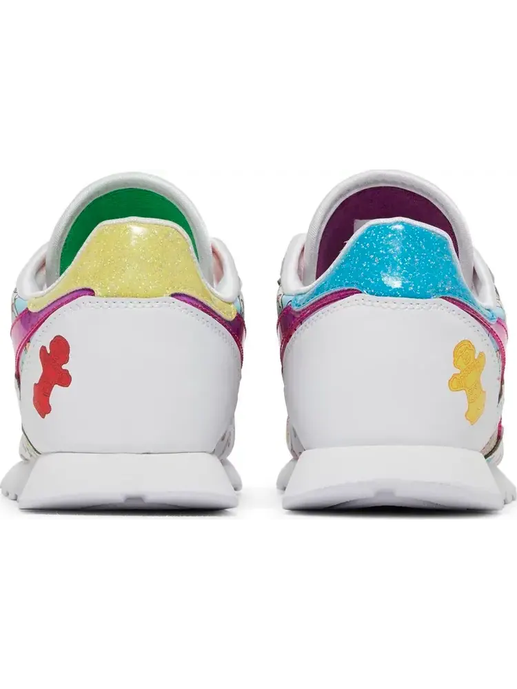 Кроссовки hasbro x classic leather big kid 'candy land' Reebok — изображение 6 из 8, мульти