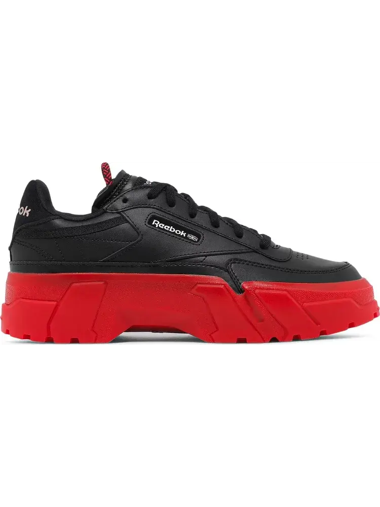 Кроссовки cardi b x wmns club c 'black vector red' Reebok — изображение 1 из 8, черный