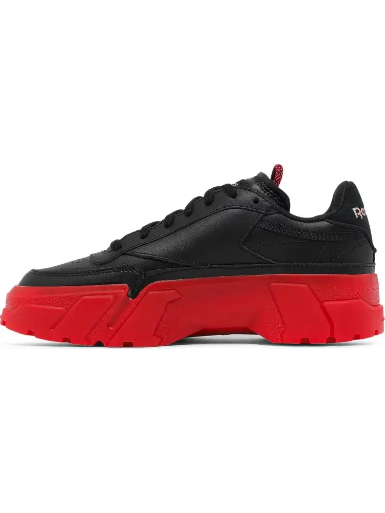 Кроссовки cardi b x wmns club c 'black vector red' Reebok — изображение 3 из 8, черный