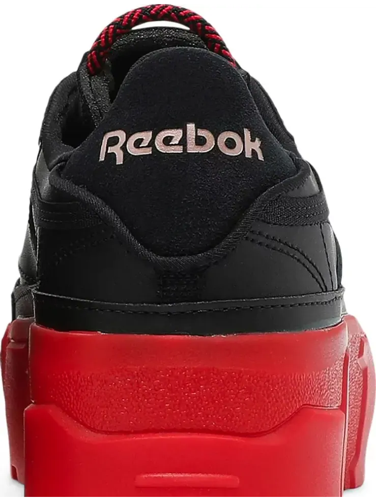 Кроссовки cardi b x wmns club c 'black vector red' Reebok — изображение 7 из 8, черный