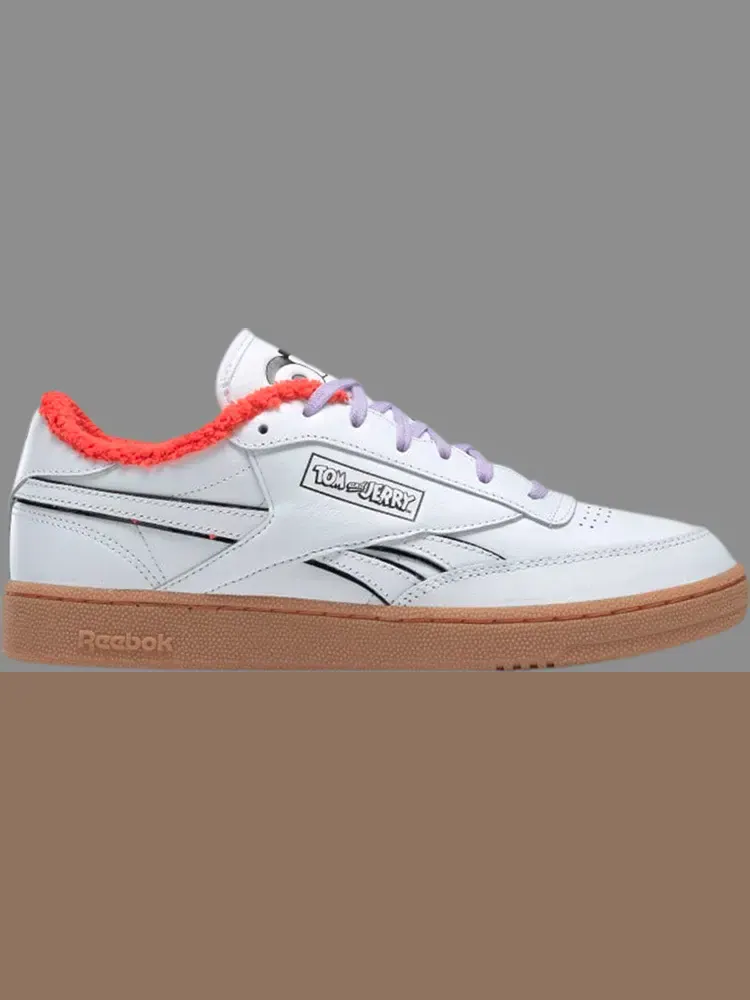 Кроссовки tom & jerry x club c revenge 'droopy' Reebok — изображение 1 из 1, белый