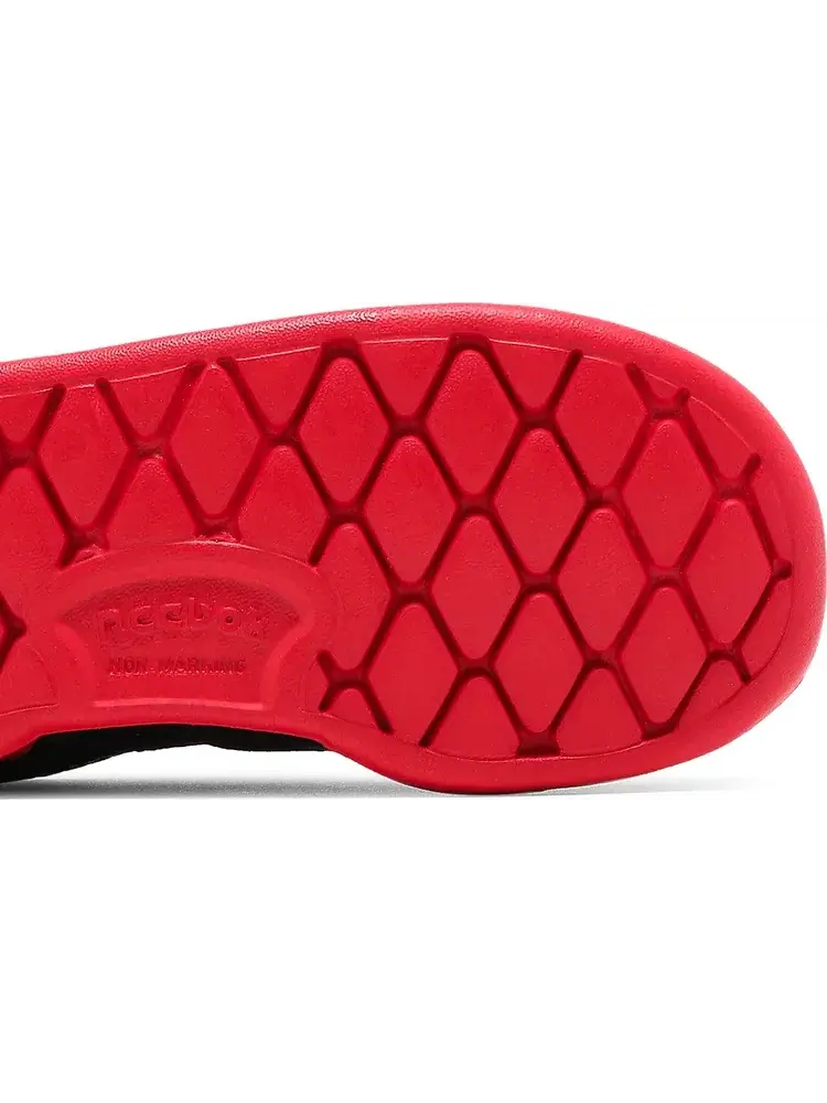 Кроссовки cardi b x club c slip-on 3 toddler 'black vector red' Reebok — изображение 5 из 8, черный