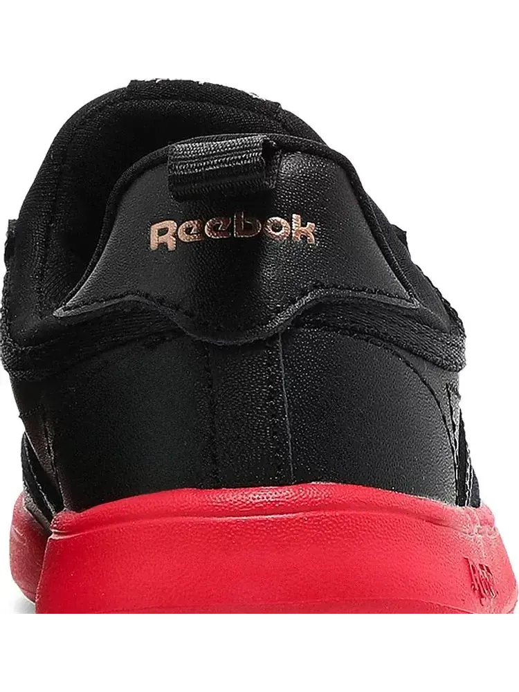 Кроссовки cardi b x club c slip-on 3 toddler 'black vector red' Reebok — изображение 7 из 8, черный