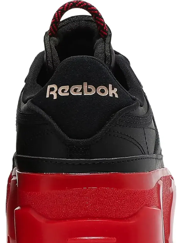 Кроссовки cardi b x club c j 'black vector red' Reebok — изображение 7 из 8, черный