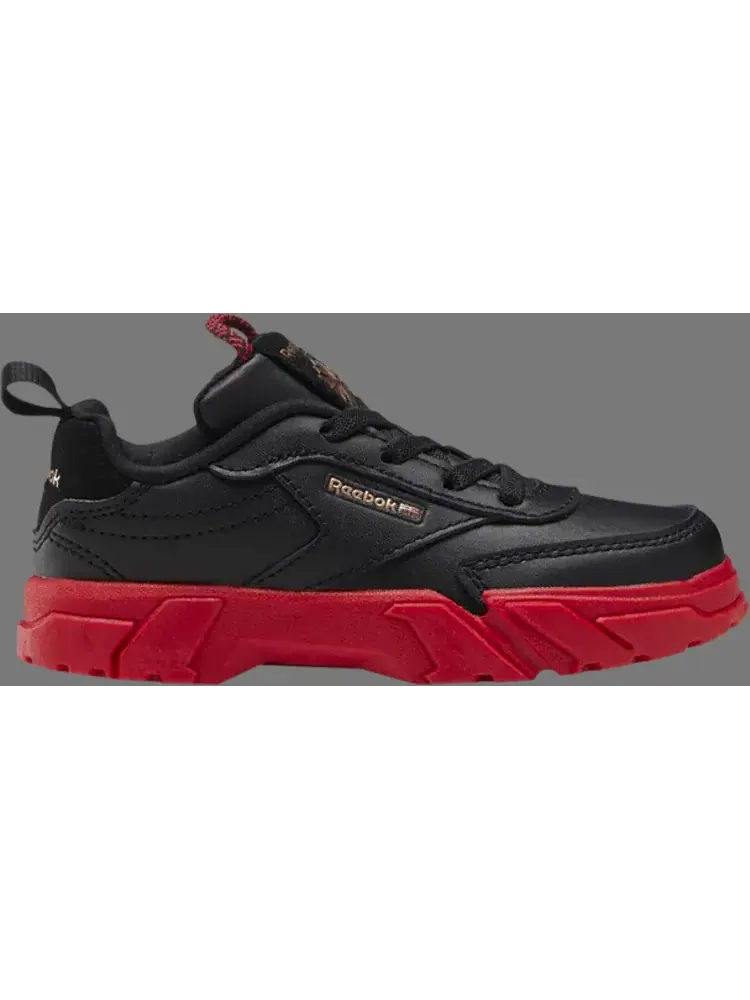 Кроссовки cardi b x club c toddler 'black vector red' Reebok — изображение 1 из 1, черный