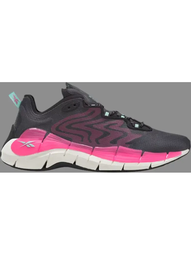 Кроссовки wmns zig kinetica 2 'black atomic pink' Reebok — изображение 1 из 1, черный