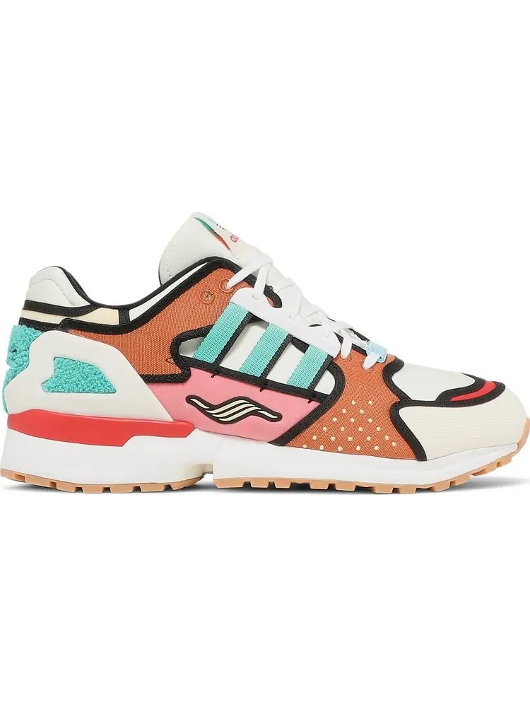 Кроссовки Adidas The Simpsons x ZX 10000 'A-ZX Series - Krusty Burger' — изображение 1 из 8, загар
