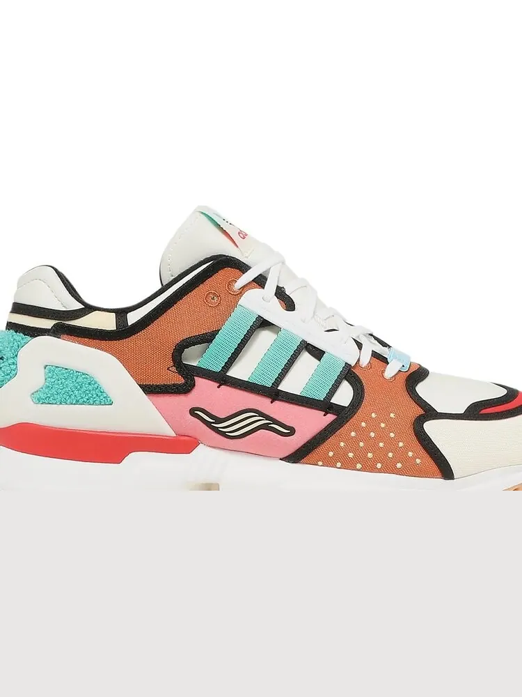 Кроссовки Adidas The Simpsons x ZX 10000 'A-ZX Series - Krusty Burger' — изображение 2 из 8, загар