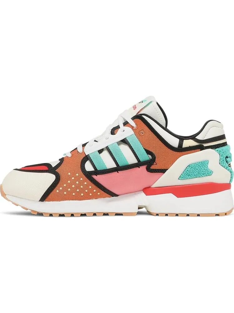 Кроссовки Adidas The Simpsons x ZX 10000 'A-ZX Series - Krusty Burger' — изображение 3 из 8, загар