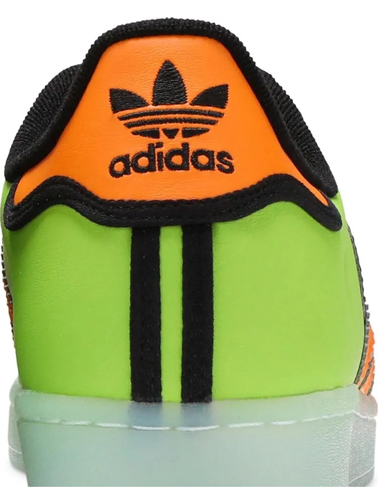 Кроссовки Adidas The Simpsons x Superstar 'Squishee' — изображение 7 из 8, зеленый