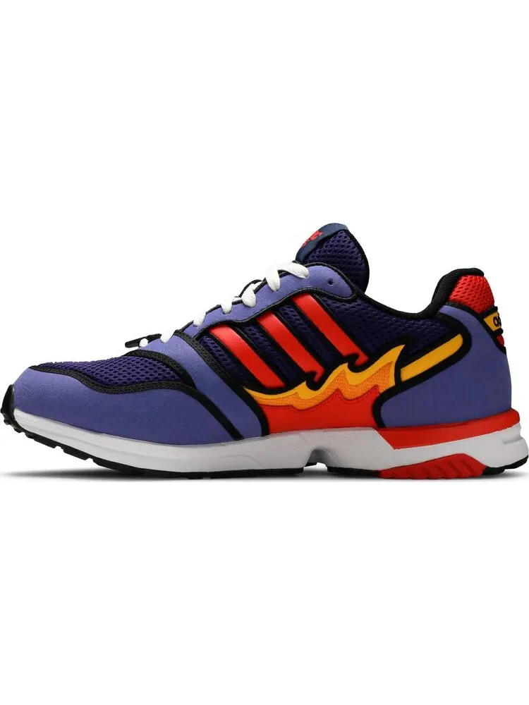 Кроссовки Adidas The Simpsons x ZX 1000 'Flaming Moe's' — изображение 3 из 8, фиолетовый