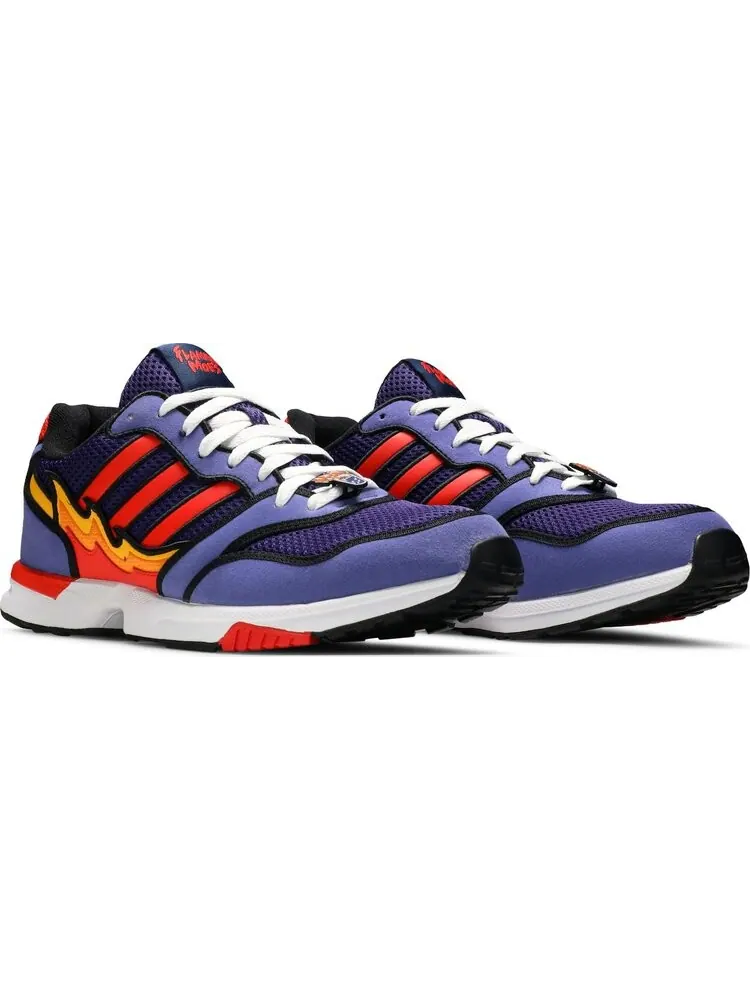 Кроссовки Adidas The Simpsons x ZX 1000 'Flaming Moe's' — изображение 8 из 8, фиолетовый