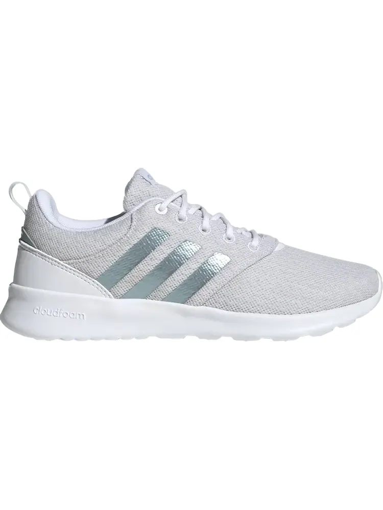Кроссовки Adidas Wmns QT Racer 2.0 'White Vision Metallic' — изображение 1 из 1, серый