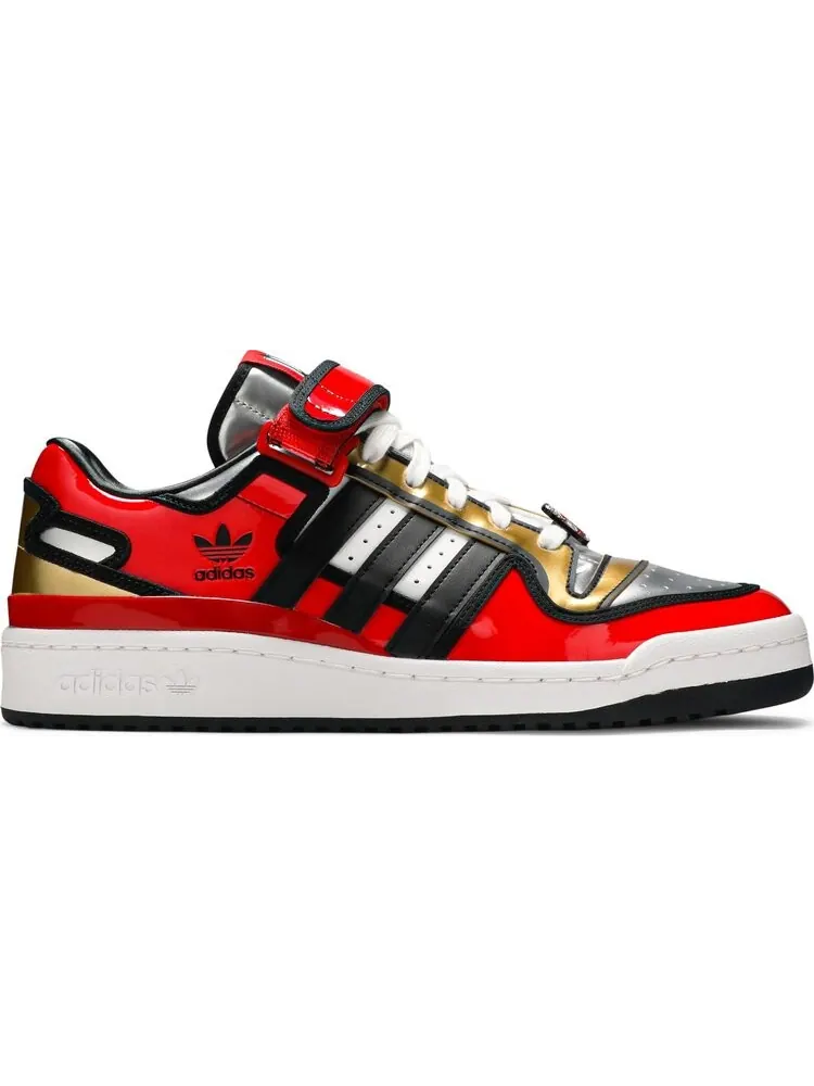 Кроссовки Adidas The Simpsons x Forum Low 'Duff Beer' — изображение 1 из 8, красный