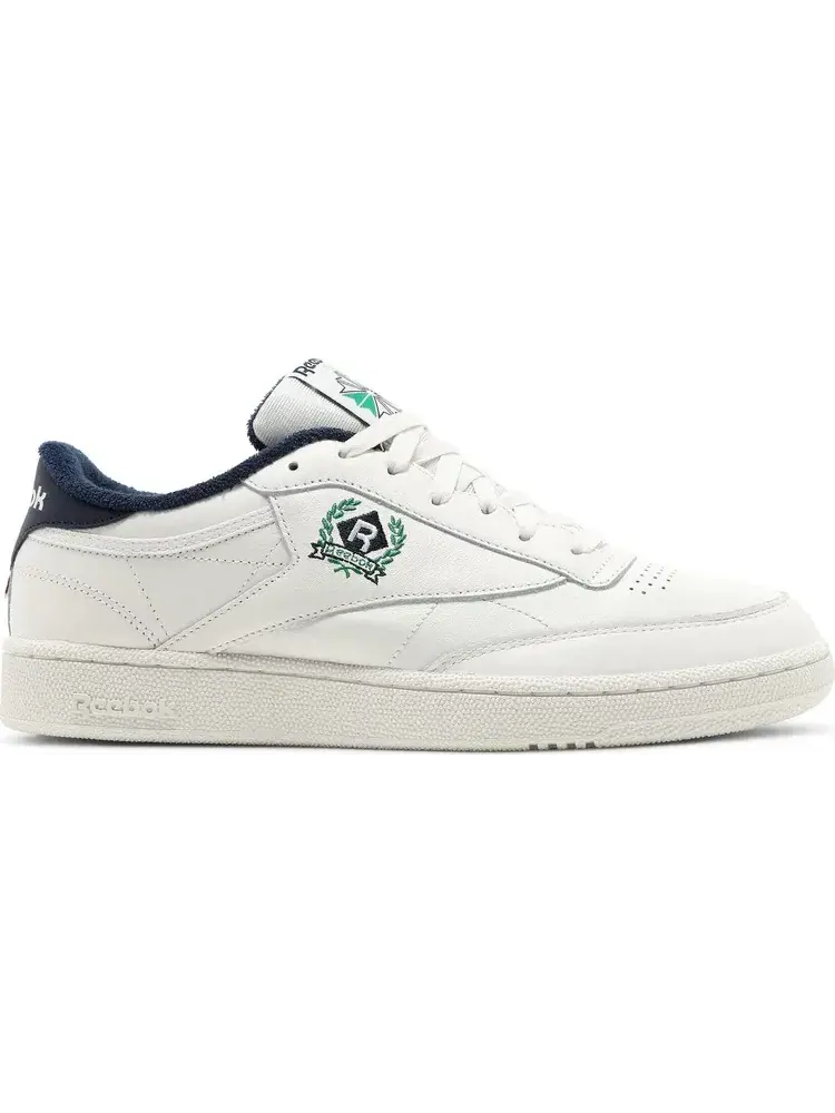 Кроссовки club c 85 'og crest - chalk vector navy' Reebok — изображение 1 из 8, белый