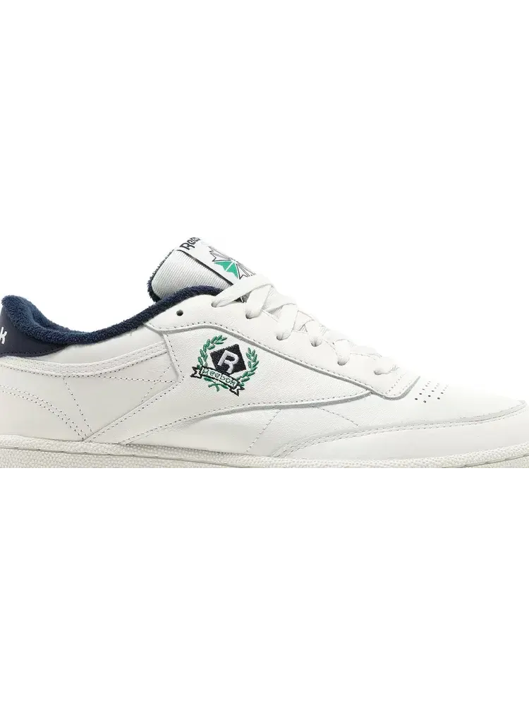 Кроссовки club c 85 'og crest - chalk vector navy' Reebok — изображение 2 из 8, белый