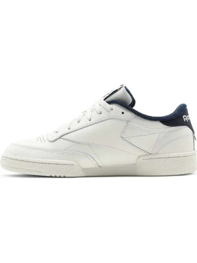 Кроссовки club c 85 'og crest - chalk vector navy' Reebok — изображение 3 из 8, белый