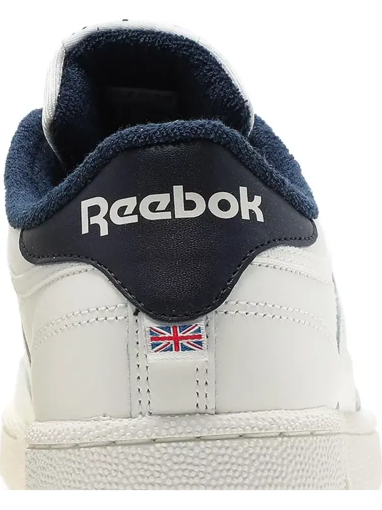 Кроссовки club c 85 'og crest - chalk vector navy' Reebok — изображение 7 из 8, белый
